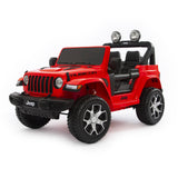 Jeep Wrangler Rubicon elettrica per bambini 1#colore_rosso