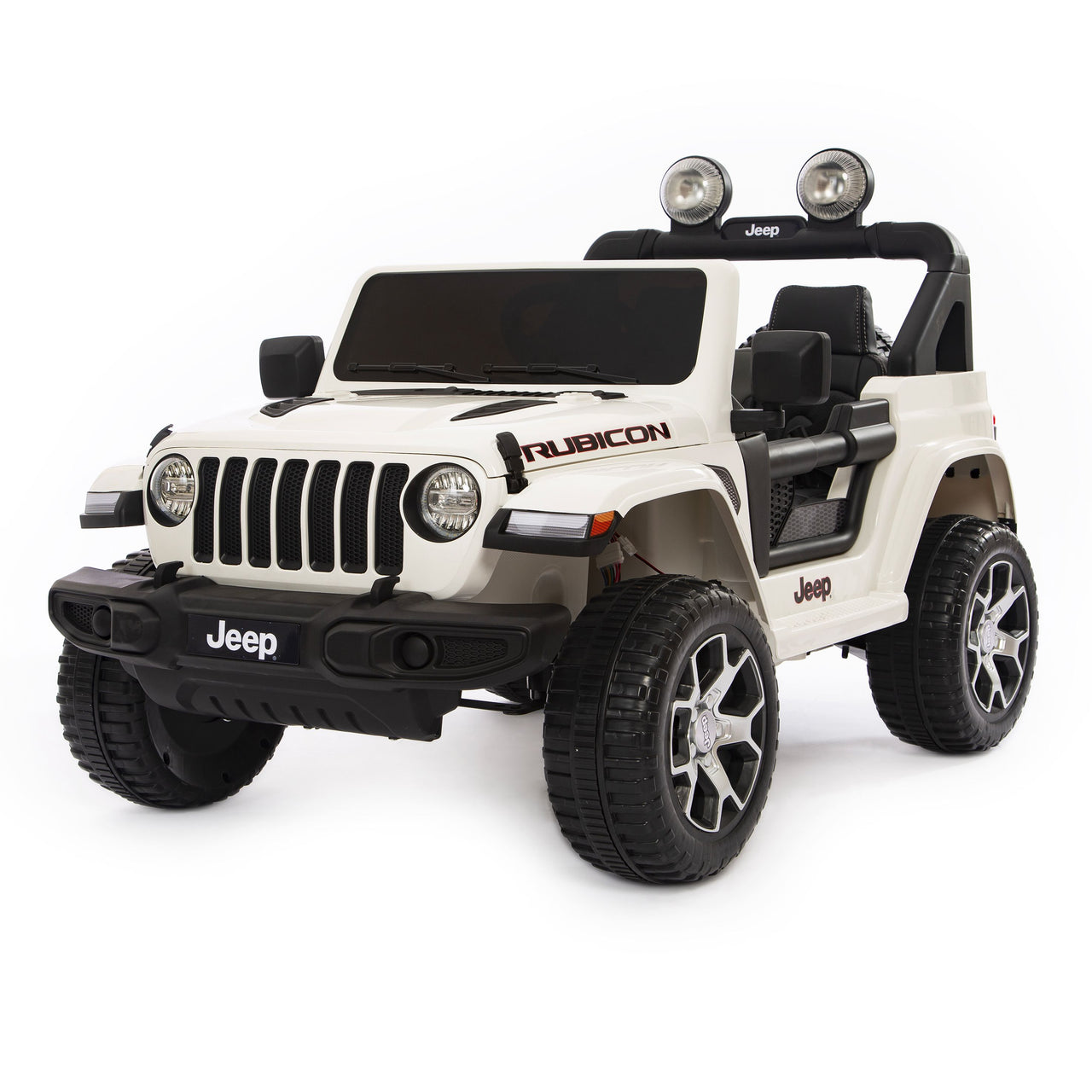 Jeep Wrangler Rubicon elettrica per bambini 1#colore_bianco