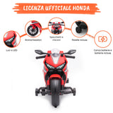 Honda CBR 1000 RR elettrica per bambini Optional#colore_rosso