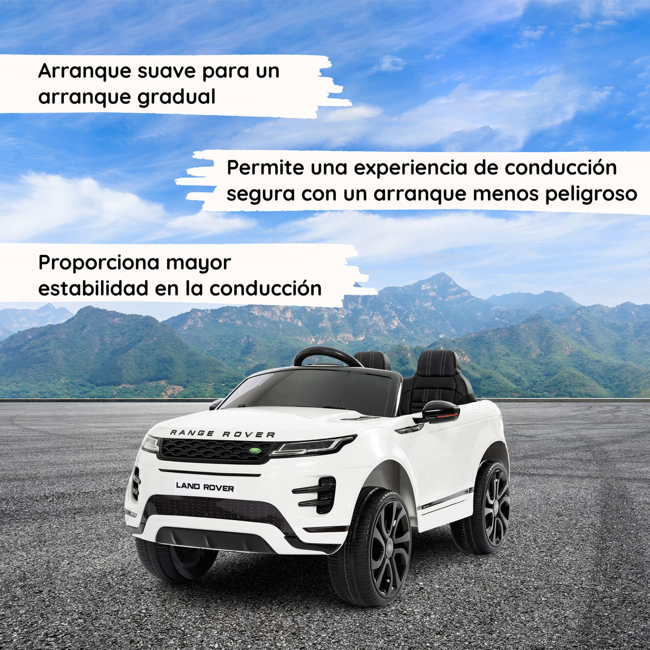 Range Rover Evoque Blanco tabla Soft Start#color_blanco