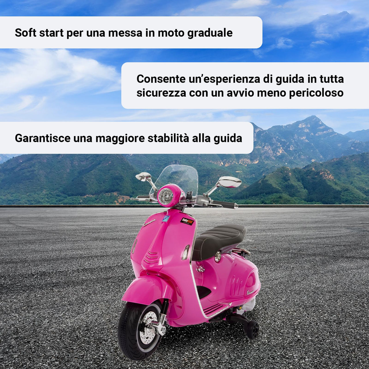 Vespa 946 rosa soft start#colore_rosa