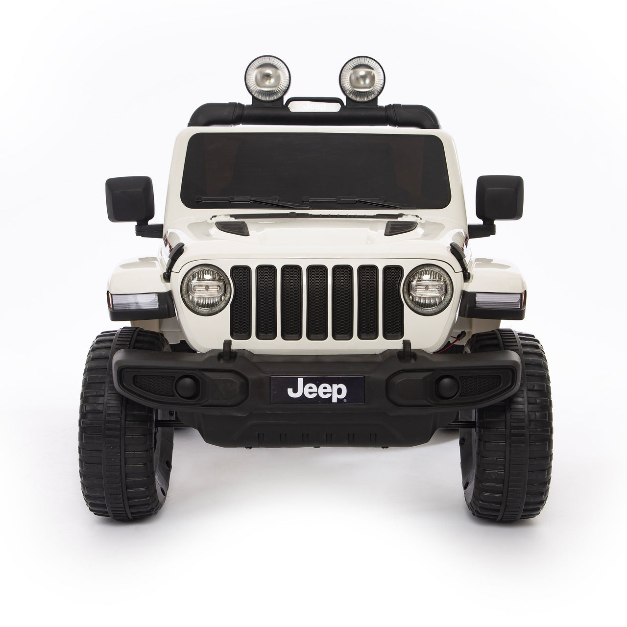 Jeep Wrangler Rubicon elettrica per bambini 4#colore_bianco