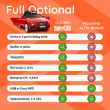 Mercedes CLS rossa tabella comparativa#colore_rosso