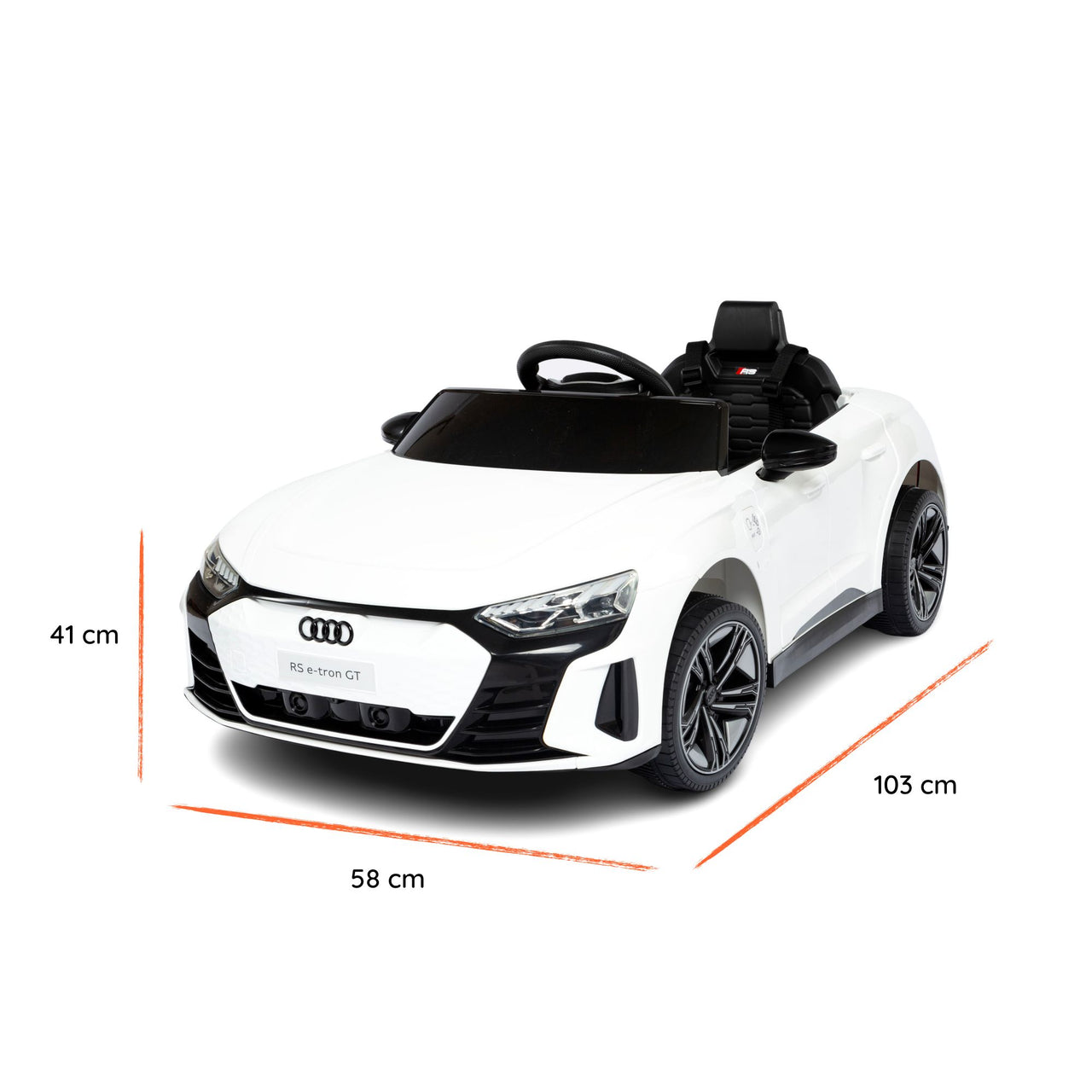 Audi RS eTron Blanc - mesures#colore_bianco