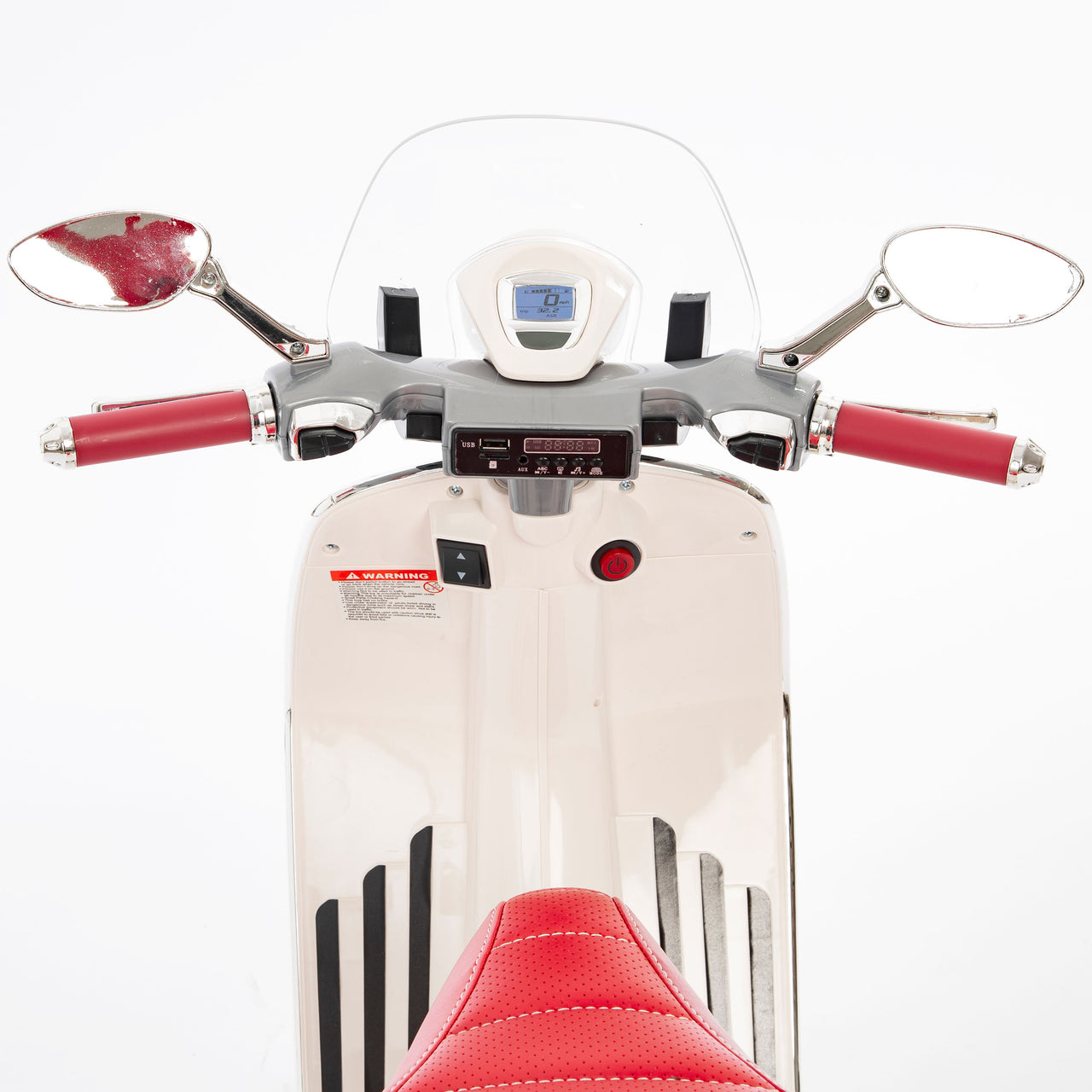 Vespa 946 elettrica per bambini 6#colore_bianco