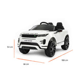 Range Rover Evoque giocattolo dimensioni#colore_bianco