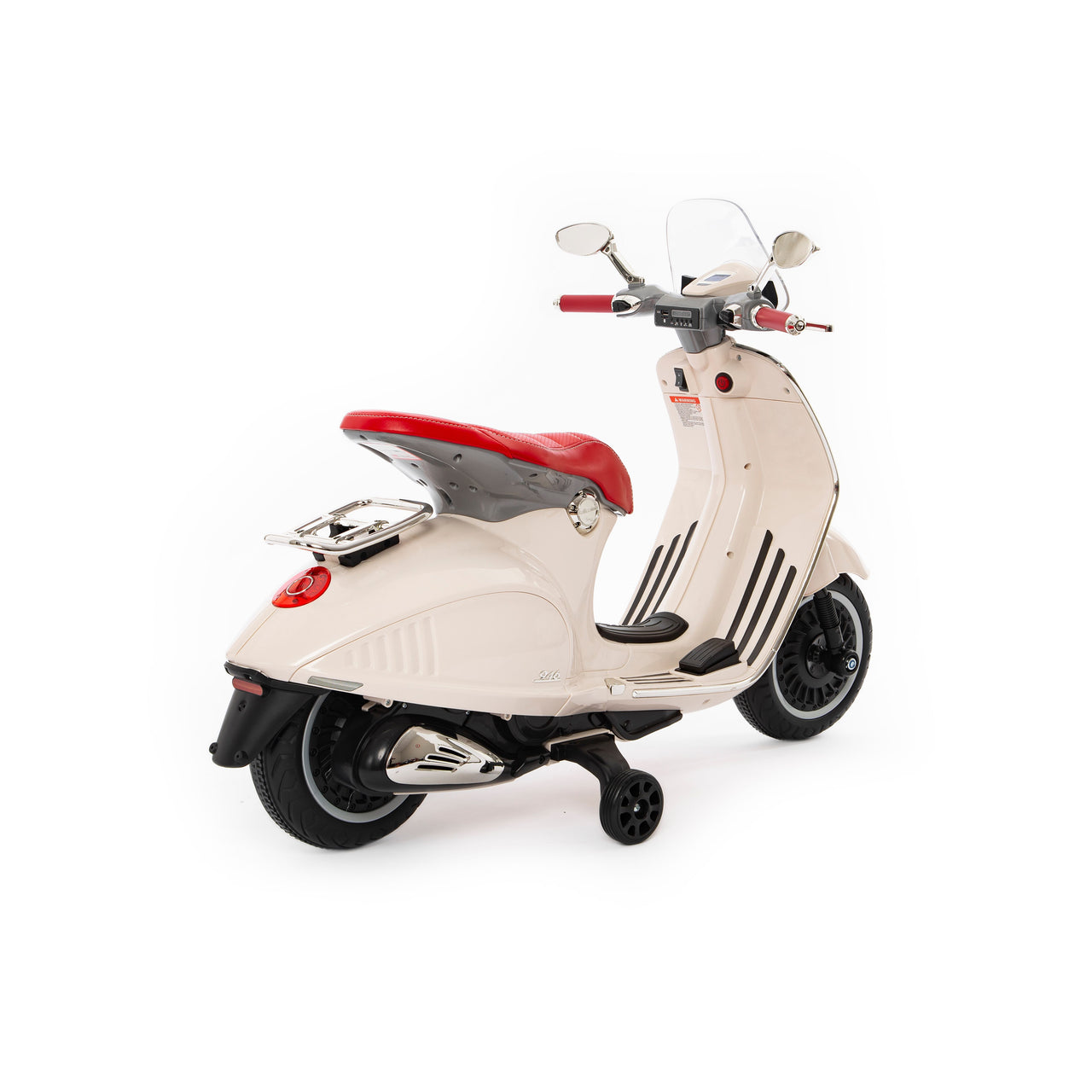 Vespa 946 elettrica per bambini 12#colore_bianco