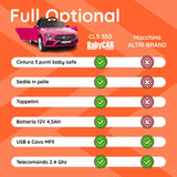 Mercedes CLS rosa tabella comparativa#colore_rosa