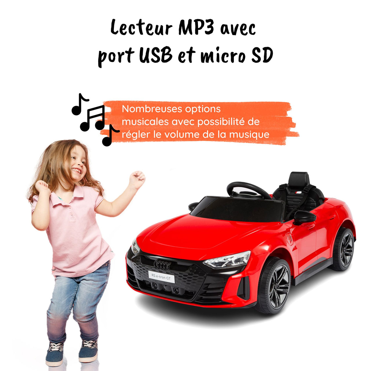 AUdi RS eTron Rouge - mp3#couleur_rouge