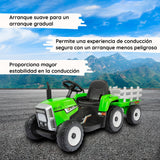 tractor con remolque verde soft start#color_verde