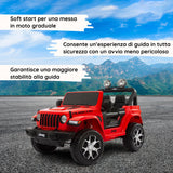 Jeep Wrangler Rubicon rossa soft start#colore_rosso