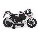 Honda CBR 1000 RR elettrica per bambini 7#colore_bianco