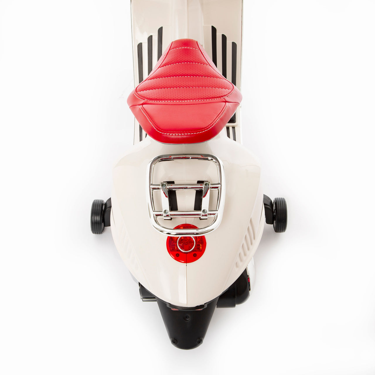 Vespa 946 elettrica per bambini 3#colore_bianco