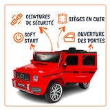 Mercedes G63 Rouge - optional 2#couleur_rouge