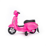 Mini Vespa elettrica per bambini 7#colore_rosa