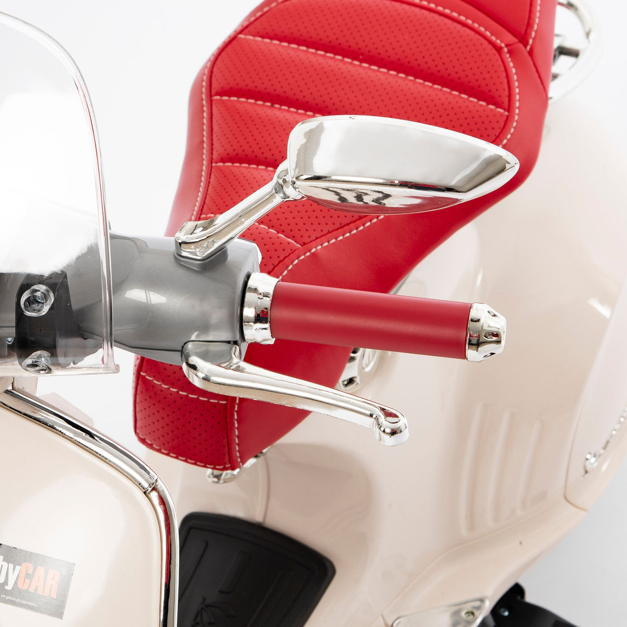 Vespa 946 elettrica per bambini 9#colore_bianco