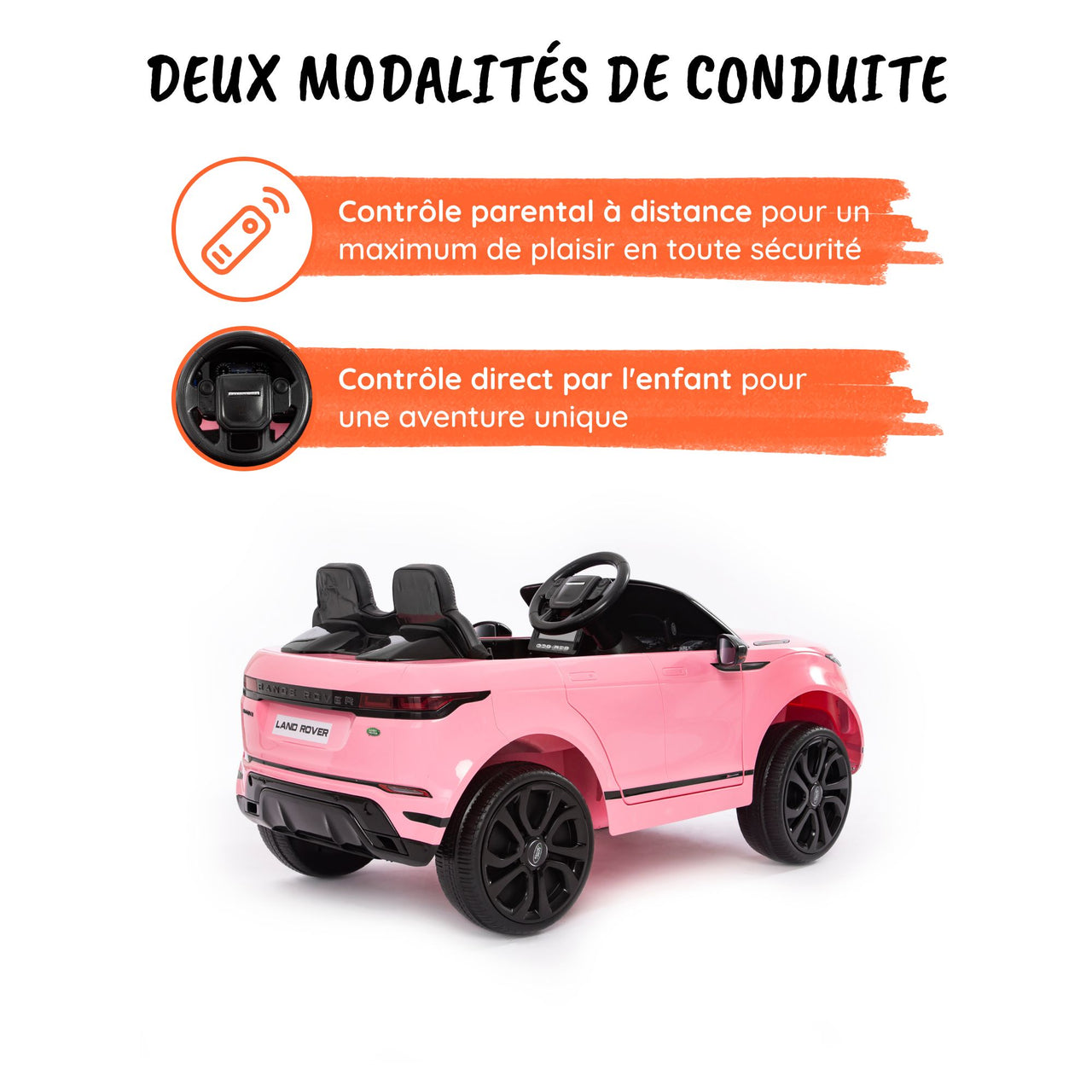 Range Rover Evoque Rose détails#couleur_rose