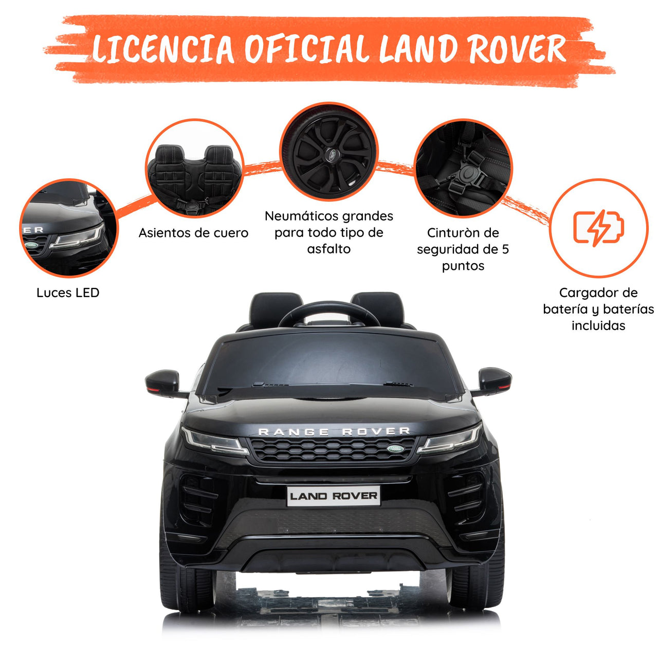 Range Rover Evoque Negro - licencia oficial#color_negro