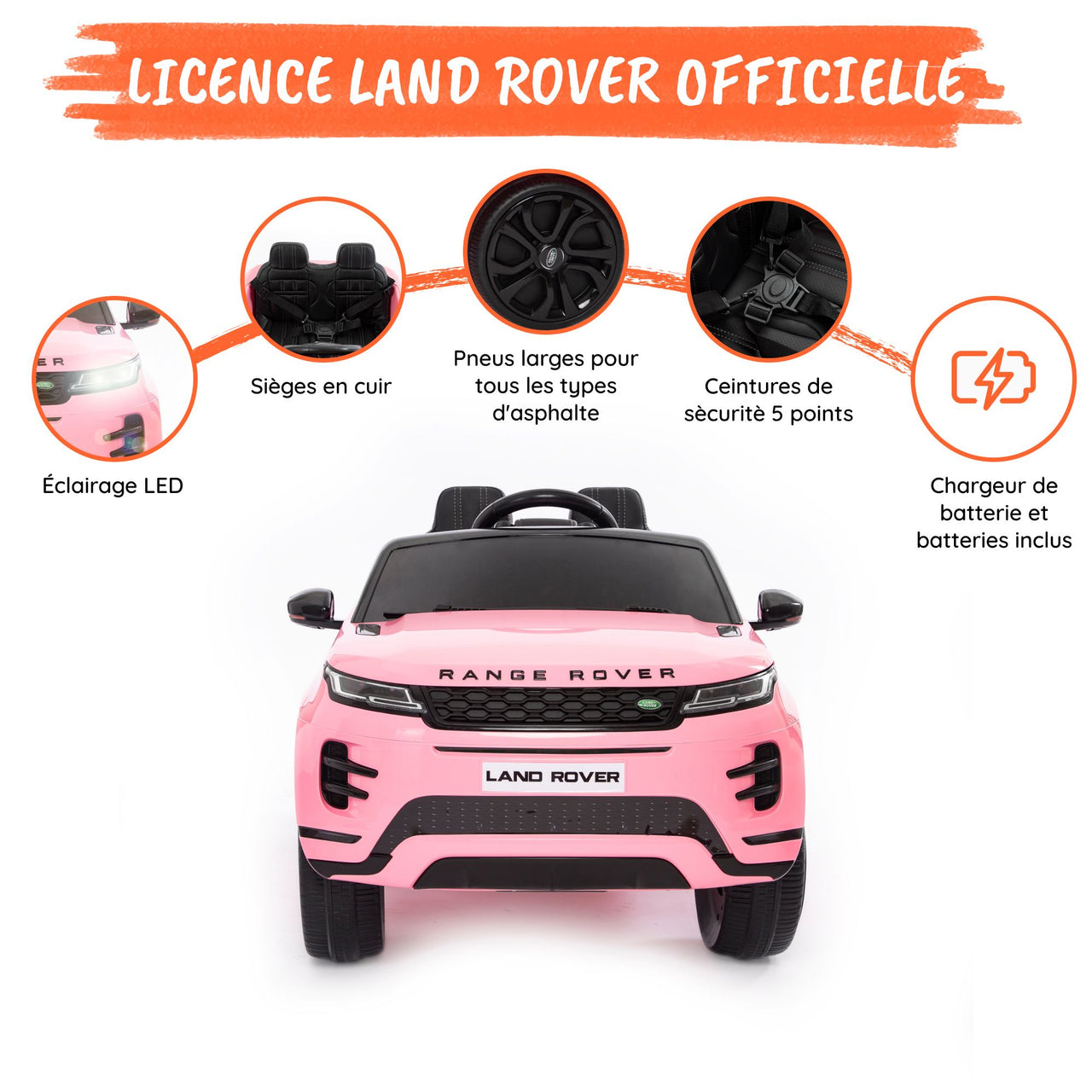 Range Rover Evoque Rose Optional#couleur_rose