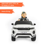 Range Rover Evoque Blanco tabla con niño#color_blanco