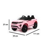 Range Rover Evoque rosa misure#colore_rosa