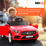 Mercedes CLS 350 AMG elettrica per bambini rossa