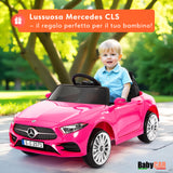 Mercedes CLS 350 AMG eléctrico para niños rosa