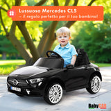 Mercedes CLS 350 AMG eléctrico para niños negra