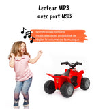 Mini Quad Rouge MP3#couleur_rouge