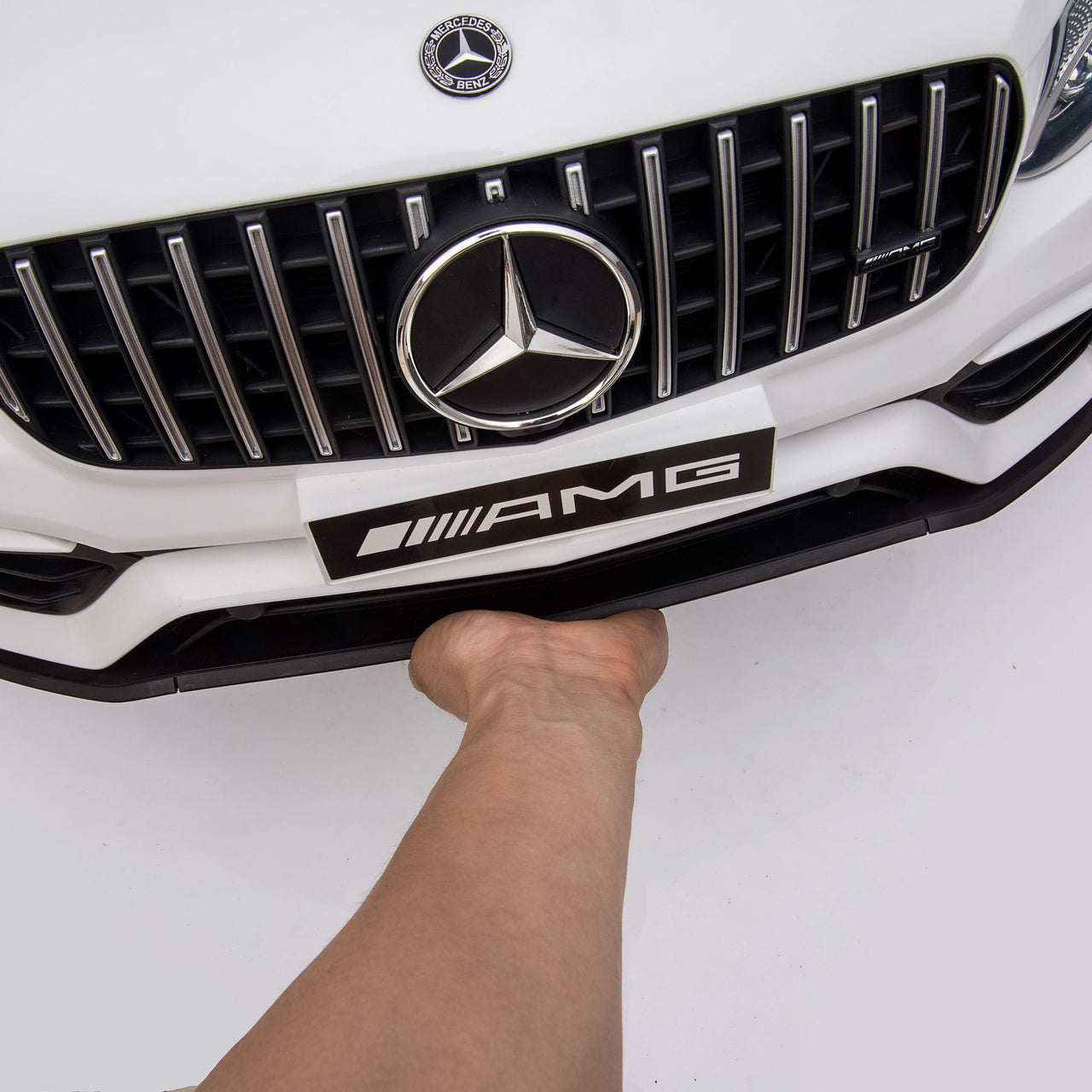 Mercedes GLC AMG Coupè elettrica per bambini 11#colore_bianco