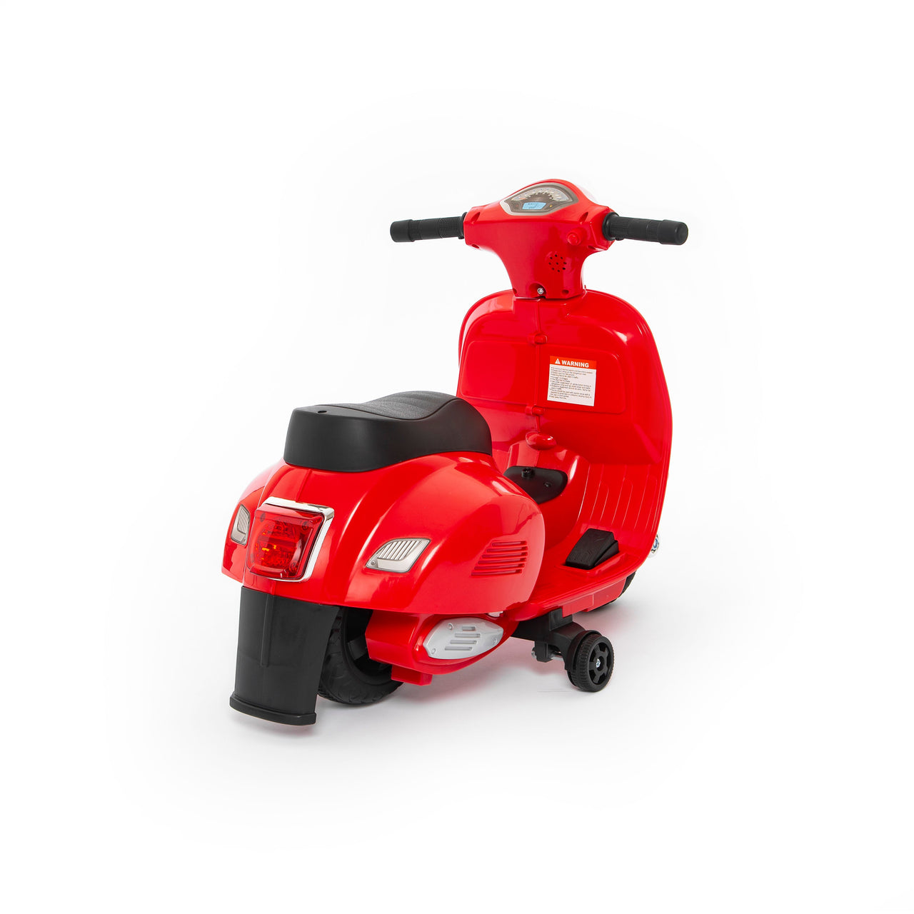 Mini Vespa elettrica per bambini 7#colore_rosso