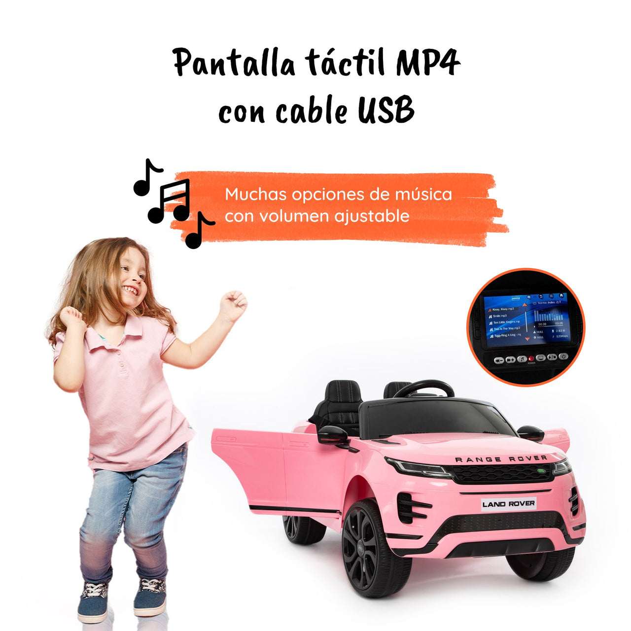 Range Rover Evoque Rosa MP3#color_rosa