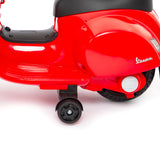 Mini Vespa elettrica per bambini 12#colore_rosso