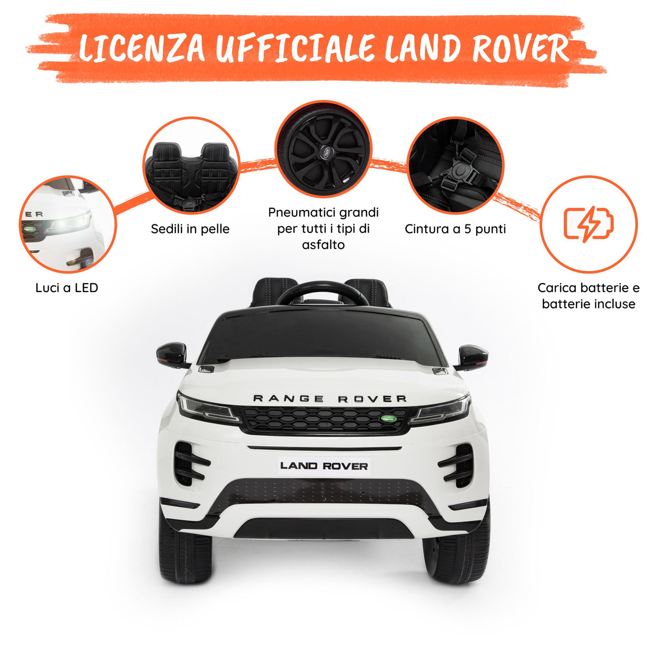 Range Rover Evoque bianca optional#colore_bianco