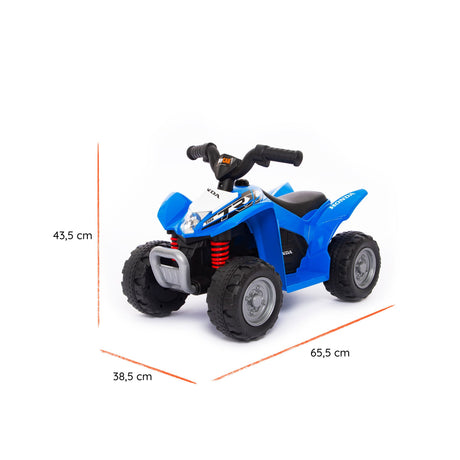 Mini Quad elettrico per bambini dimensioni#colore_blu