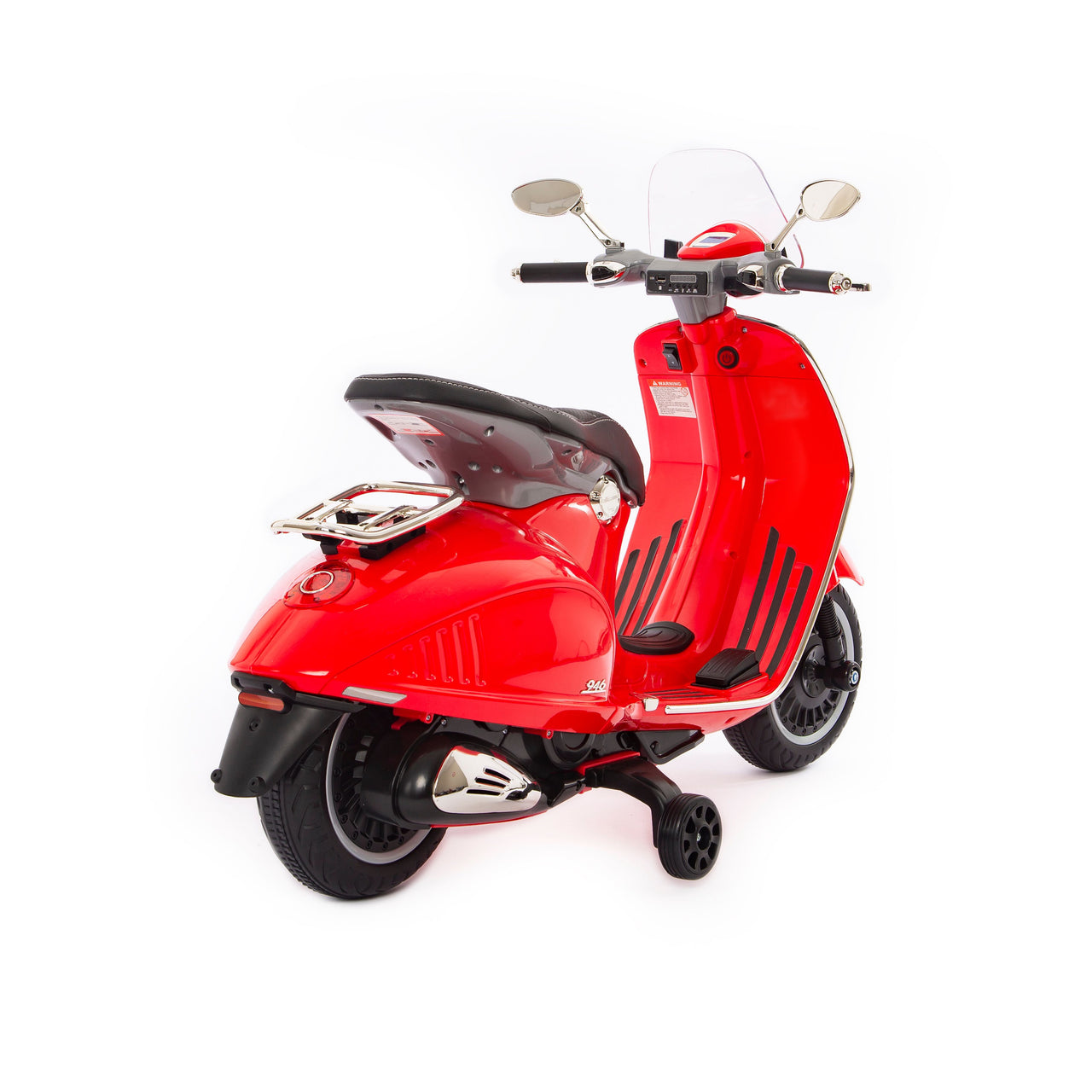 Vespa 946 elettrica per bambini 12#colore_rosso