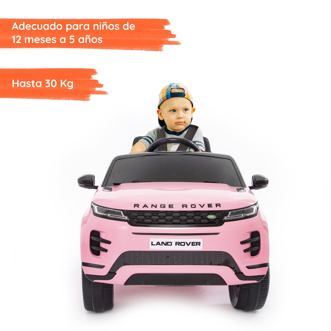 Range Rover Evoque Rosa con niño#color_rosa