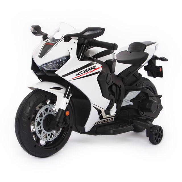 Honda CBR 1000 RR elettrica per bambini 1#colore_bianco