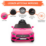 Mercedes CLS rosa optional#colore_rosa