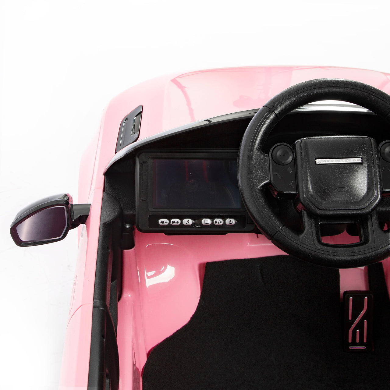 Range Rover Evoque elettrica per bambini 6#colore_rosa