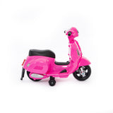 Mini Vespa elettrica per bambini 11#colore_rosa