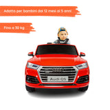 Audi Q5 Rossa con bambino#colore_rosso