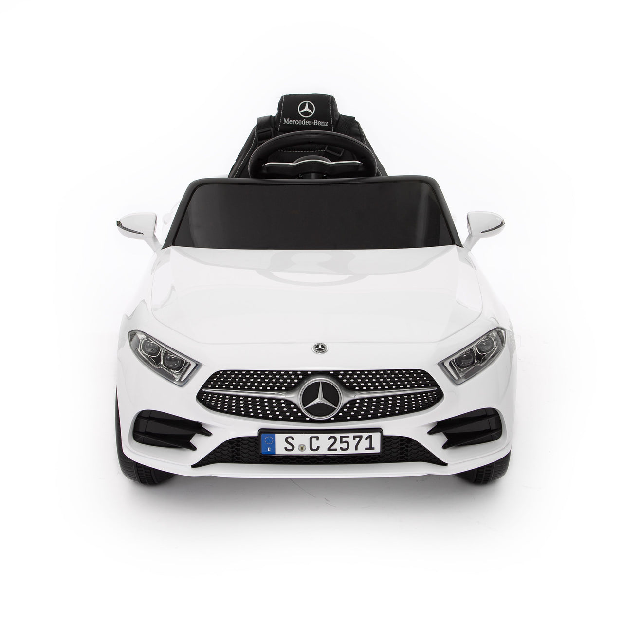 Mercedes CLS 350 AMG elettrica per bambini 3#colore_bianco