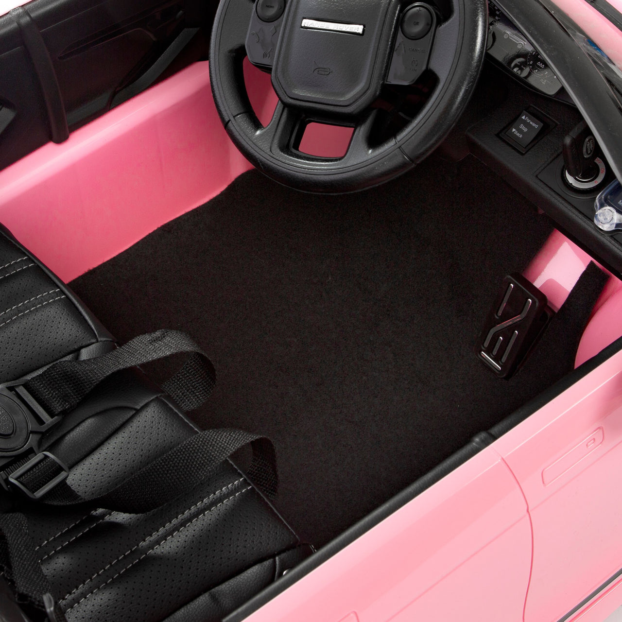 Range Rover Evoque elettrica per bambini 8#colore_rosa